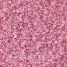 Wholesale decorative glass sand with plastic bottle packaging